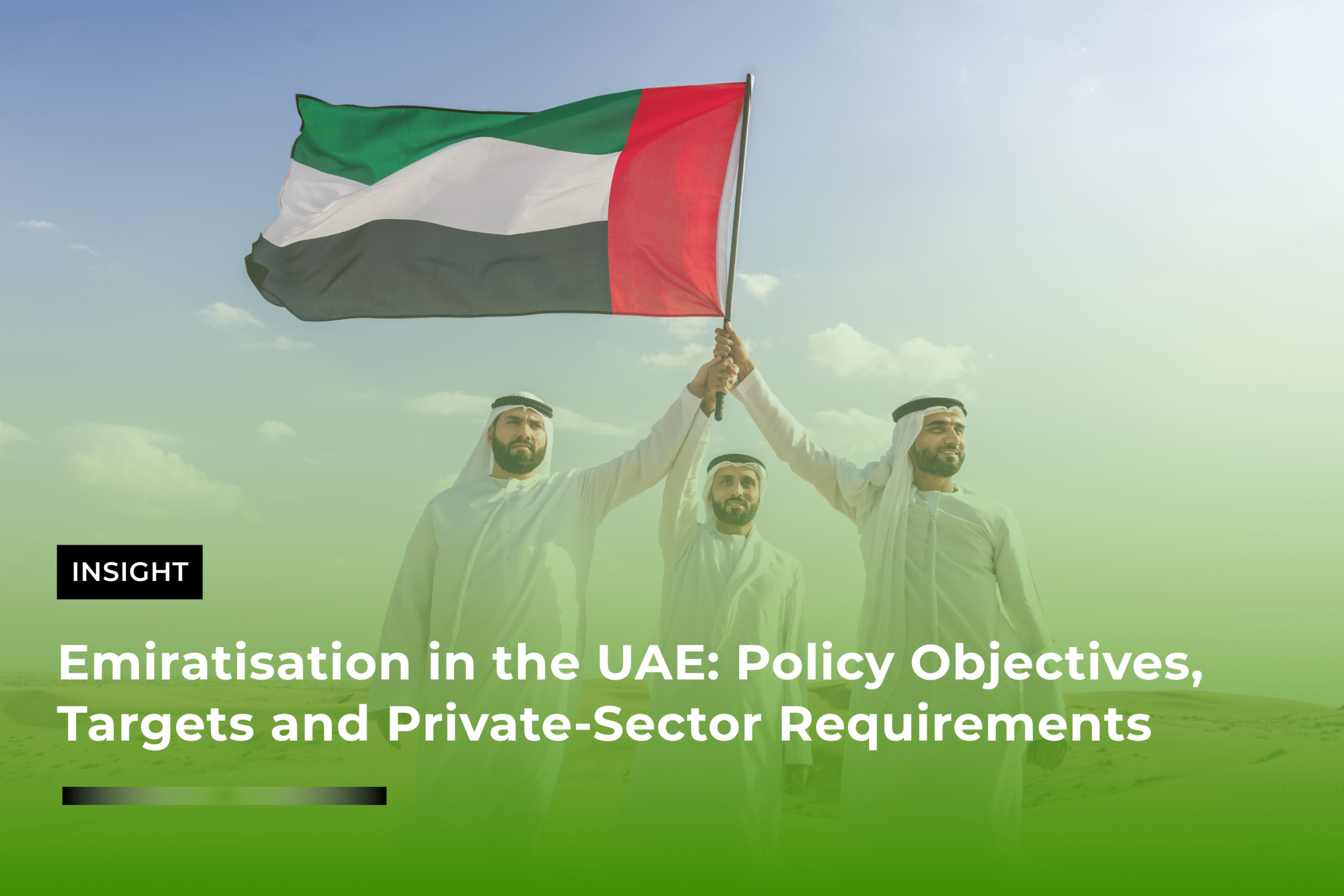 Emiratisation in the UAE: Policy Objectives, Targets and Private-Sector Requirements